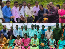 ಮಹಿಳಾ ಪೌರಕಾರ್ಮಿಕರಿಗೆ ಬಾಗಿನ ವಿತರಣೆ