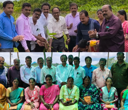 ಮಹಿಳಾ ಪೌರಕಾರ್ಮಿಕರಿಗೆ ಬಾಗಿನ ವಿತರಣೆ