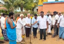 ರಸ್ತೆಗಳ ಅಭಿವೃದ್ದಿಯ ಮೂಲಕ ಗ್ರಾಮಾಭಿವೃದ್ದಿ ಸಾಧ್ಯ: ಸುರೇಶ್ಬಾಬು