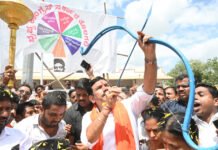 ಬಿಜೆಪಿ ಬಳ್ಳಾರಿ ಚಲೋ ಪಾದಯಾತ್ರೆಗೆ ಭಾರೀ ಬೆಂಬಲ