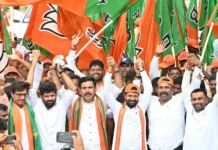 ಗಣಿನಾಡಲ್ಲಿ ಬಿಜೆಪಿ ಪಾದಯಾತ್ರೆ ಕಾರ್ಯಕರ್ತರಲ್ಲಿ ರಣೋತ್ಸಾಹ