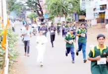 ಶಾಂತಿಗಾಗಿ ಓಟ… ಆರೋಗ್ಯಕ್ಕಾಗಿ ಪಯಣಆಧ್ಯಾತ್ಮಿಕ ಮ್ಯಾರಥಾನ್ನಲ್ಲಿ ೪೦೦ಕ್ಕೂ ಹೆಚ್ಚು ಕ್ರೀಡಾಪಟು ಭಾಗಿ