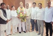 ಜಿಲ್ಲಾ ಕಾಂಗ್ರೆಸ್ ನೂತನ ಅಧ್ಯಕ್ಷರಿಗೆ ಸನ್ಮಾನ
