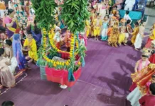 ಜನಸೇವಾ ಶಾಲೆ: ಕೃಷ್ಣ- ರಾಧೆ ವೇಷಧಾರಿ ಮಕ್ಕಳ ಮೆರವಣಿಗೆ