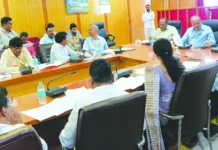 ಜಿಲ್ಲಾ ಮಟ್ಟದ ಸಮನ್ವಯ ಸಮಿತಿ ಸಭೆ