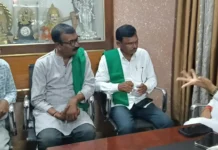 ಬಿಎಸ್ಎಸ್ ಕೆ ಹರಾಜು ಪ್ರಕ್ರಿಯೆ ಕುರಿತು ಮಾಜಿ ಸಚಿವ ರಾಜಶೇಖರ ಪಾಟೀಲರೊಂದಿಗೆ ಚರ್ಚೆ