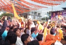 ಹಬೊಹಳ್ಳಿ :ವಿಶ್ವ ಹಿಂದೂ ಪರಿಷತ್ ಗಣೇಶ ವಿಸರ್ಜನಾ ಶೋಭ ಯಾತ್ರೆ ಅದ್ದೂರಿ