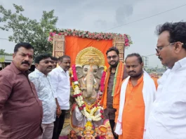 ಅದ್ದೂರಿಯಾಗಿ ಜರುಗಿದ ಹಿಂದೂ ಮಹಾ ಗಣಪತಿ ಮೆರವಣಿಗೆ: ಶಾಸಕ ಡಾ.ಅವಿನಾಶ ಜಾಧವ ಚಾಲನೆ