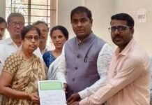 ತಂದೆ ಕೊಟ್ಟ ಭೂಮಿಯನ್ನು ಸಸ್ಯಶಾಸ್ತ್ರೀಯ ಉದ್ಯಾನವನಕ್ಕೆ ಭೂದಾನ ಮಾಡಿದ ಕೂಡ್ಲಿಗಿ ಶಾಸಕ.