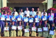 ಜಿಲ್ಲಾ ಮಟ್ಟಕ್ಕೆ ಆಯ್ಕೆ