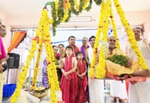 ಕಣ್ವಮಠ ಪೀಠಾಧಿಪತಿಗಳಿಗೆ ತುಲಾಭಾರ ಸೇವೆ
