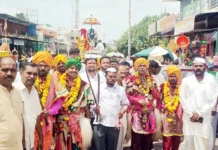 ವೈಭವದ ವೀರಭದ್ರೇಶ್ವರ ಪಲ್ಲಕ್ಕಿ,ಬೆಳ್ಳಿ ಉತ್ಸವ ಮೂರ್ತಿ ಮೆರವಣಿಗೆ