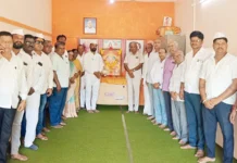 ವಾಡಿ ಬಿಜೆಪಿ ಕಛೇರಿಯಲ್ಲಿ ವಿಶ್ವಕರ್ಮ ಜಯಂತಿ ಆಚರಣೆ