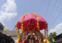 ಶ್ರಾವಣ ಮಾಸದ ಮುಕ್ತಾಯ: ರಾವೂರಿನಲ್ಲಿ ಅದ್ಧೂರಿ ಪಲ್ಲಕ್ಕಿ ಉತ್ಸವ