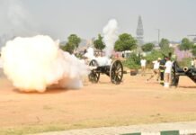 ೩ನೇ ಹಂತದ ಕುಶಾಲತೋಪು ತಾಲೀಮು ಯಶಸ್ವಿ