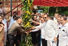 ಅಶೋಕಾ ಜನಮನ ಕಾರ್ಯಕ್ರಮಕ್ಕೆ ಚಪ್ಪರಮುಹೂರ್ತ