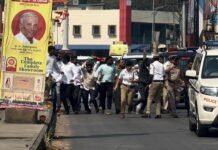 ಸಚಿವ ಸೋಮಣ್ಣ ಕಾರಿಗೆ ಮುತ್ತಿಗೆ ಯುವ ಕಾಂಗ್ರೆಸ್ ಕಾರ್ಯಕರ್ತರ ವಿರುದ್ದ ಎಫ್ಐಆರ್