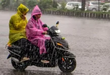 ದಕ್ಷಿಣ ಭಾರತ ಸೇರಿದಂತೆ ೧೮ ರಾಜ್ಯಗಳಿಗೆ ಇಂದು ಮಳೆ ಎಚ್ಚರಿಕೆ