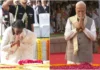ಗಾಂಧೀಜಿ, ಶಾಸ್ತ್ರಿ ಜಯಂತಿ: ಮುರ್ಮು, ಮೋದಿ ಗೌರವ ನಮನ