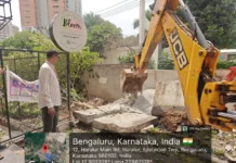 ೬ ಕೋಟಿ ಮೌಲ್ಯದ ರಾಜಕಾಲುವೆ ಜಾಗ ಒತ್ತುವರಿ ತೆರವು