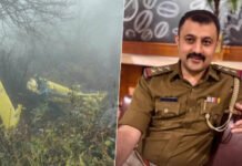 ಹೆಲಿಕಾಪ್ಟರ್ ಪತನ; ಸಿಸಿಬಿ ಇನ್ಸ್ಪೆಕ್ಟರ್ ಸೇರಿ ಕರ್ನಾಟಕ ಮೂಲದ ಐವರು, ಪೈಲಟ್ ಸಾವು