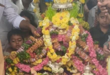 ಉಕ್ಕಲಗೆರೆ ಶ್ರೀ ಮಲ್ಲಿಕಾರ್ಜುನಸ್ವಾಮಿ ಬೆಟ್ಟದಲ್ಲಿ ಬನ್ನಿಮಂಟಪೆÇೀತ್ಸವ