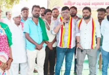 ರೈತರ ಬೆಳೆಗಳಿಗೆ ಸೂಕ್ತ ಬೆಂಬಲ ಬೆಲೆ ನಿಗದಿಗೆ ಆಗ್ರಹ ಕನ್ನಡ ನಾಡು ರಕ್ಷಣಾ ಪಡೆ ಬೆಂಬಲ