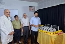 ತುರ್ತು ಚಿಕಿತ್ಸಾ ವೈದ್ಯಕೀಯ ಉಪಕರಣ ಹಸ್ತಾಂತರ