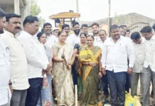 ಸಿಸಿ ರಸ್ತೆ ಕಾಮಗಾರಿಗೆ ಭೂಮಿಪೂಜೆಗುಣಮಟ್ಟದ ಕಾಮಗಾರಿಗೆ ಆದ್ಯತೆ : ಶಿವಲೀಲಾ ಬುಟಾಳಿ