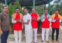 ಪತಂಜಲಿ ಯೋಗ ಸಮಿತಿವತಿಯಿಂದ ಶಿಕ್ಷಕರಿಗೆ ವಿಶೇಷ ಸನ್ಮಾನ