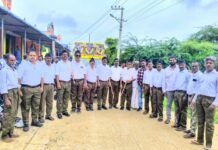 ಆರ್ಎಸ್ಎಸ್ ವಿಜಯದಶಮಿ: ಗಣವೇಷಧಾರಿಗಳ ಪಥಸಂಚಲನ
