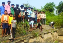 ಐತಿಹಾಸಿಕ ಕಲ್ಯಾಣಿಯ ಸ್ವಚ್ಛತೆ