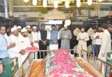 ಖಾಜಾ ಬಂದಾನವಾಜ್ ದರ್ಗಾಕ್ಕೆ ಭೇಟಿ ನೀಡಿದ ಬಿಡಿಎ ಅಧ್ಯಕ್ಷ ಎನ್.ಎ. ಹ್ಯಾರಿಸ್