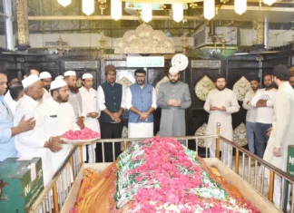 ಖಾಜಾ ಬಂದಾನವಾಜ್ ದರ್ಗಾಕ್ಕೆ ಭೇಟಿ ನೀಡಿದ ಬಿಡಿಎ ಅಧ್ಯಕ್ಷ ಎನ್.ಎ. ಹ್ಯಾರಿಸ್