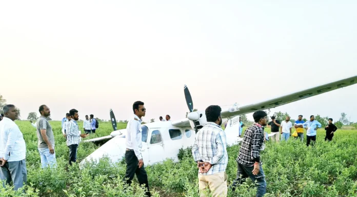 ಕಲಬುರಗಿಯಲ್ಲಿ ತರಬೇತಿ ವಿಮಾನ ತುರ್ತು ಭೂಸ್ಪರ್ಶ