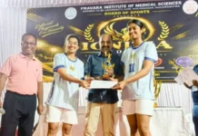 ಬಿ.ಎಲ್.ಡಿ.ಇ ಡೀಮ್ಡ್ ವಿವಿ ಮಹಿಳಾ ಬ್ಯಾಡ್ಮಿಂಟನ್ ತಂಡಕ್ಕೆ ಪ್ರಥಮ ಸ್ಥಾನ